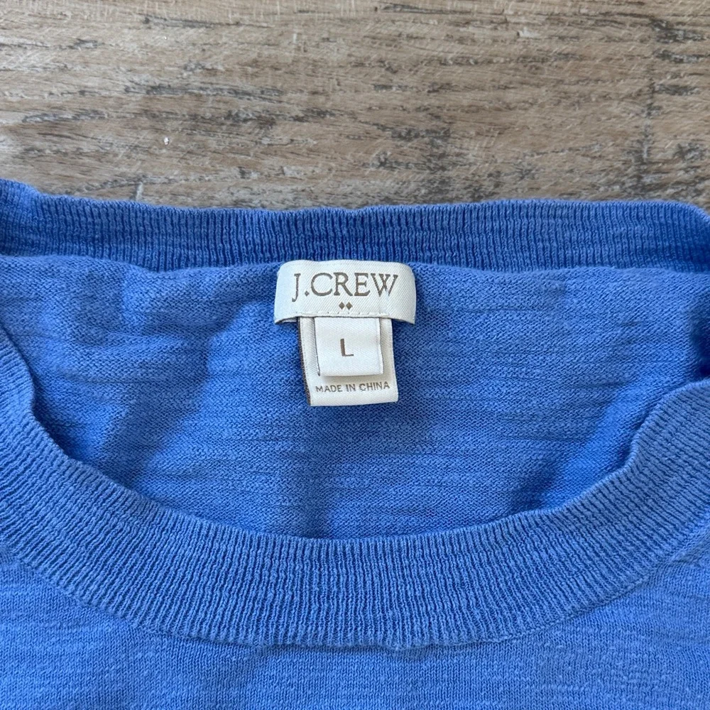 J. Crew Periwinkle Crewneck Sweater